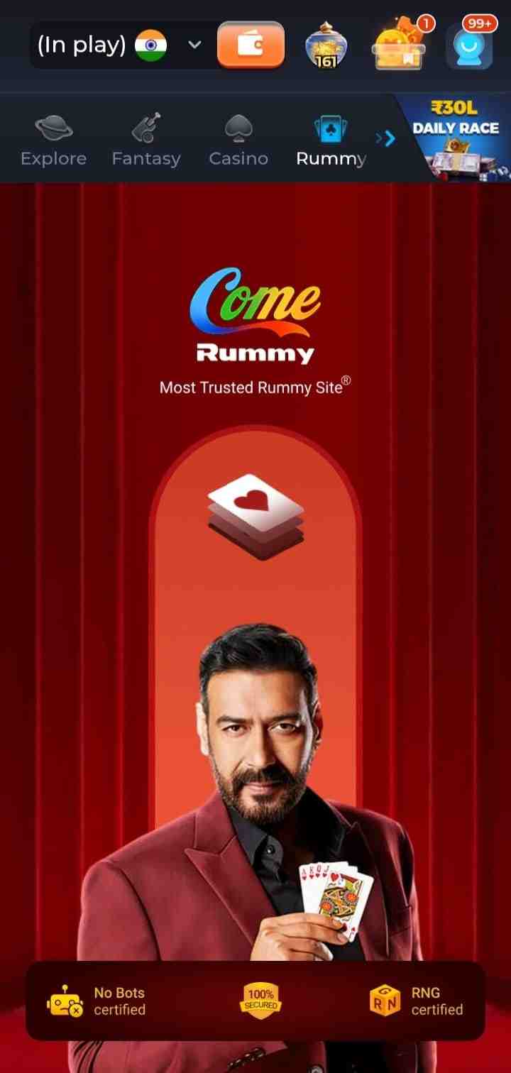 ComeGame Live - COME WITH TRUST featuring Indian cricket stars